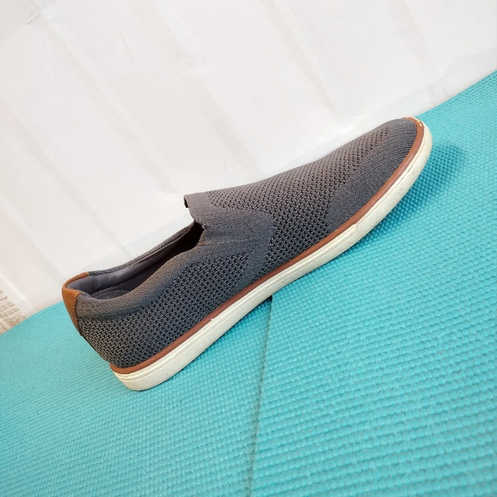 Sonoma Dewitt Men's Slip On Shoes Knitted Grey Ortholite 12M
